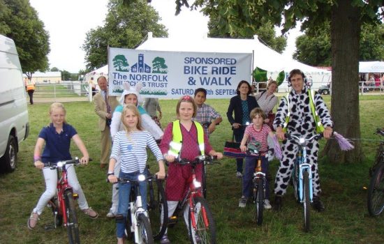 Sponsored Bike Ride 2018 - Norfolk Churches T, Churches all around Norfolk | Pump up your tyres, dust off your walking boots, pack a picnic and plan a route from your own door to visit as many of the most beautiful churches in Norfolk as you can. PLUS you can raise money to help the Norfolk Churches Trust ... | churches, historic, cycle, walk, bicycle, ride, sponsored, drive, norfolk, trust