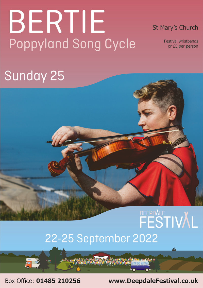 Bertie - Deepdale Festival 2022 | Bertie joins us for a very special concert in St Mary�s Church, Burnham Deepdale as part of Deepdale Festival 2022. | St Mary�s Church, Burnham Deepdale, North Norfolk Coast