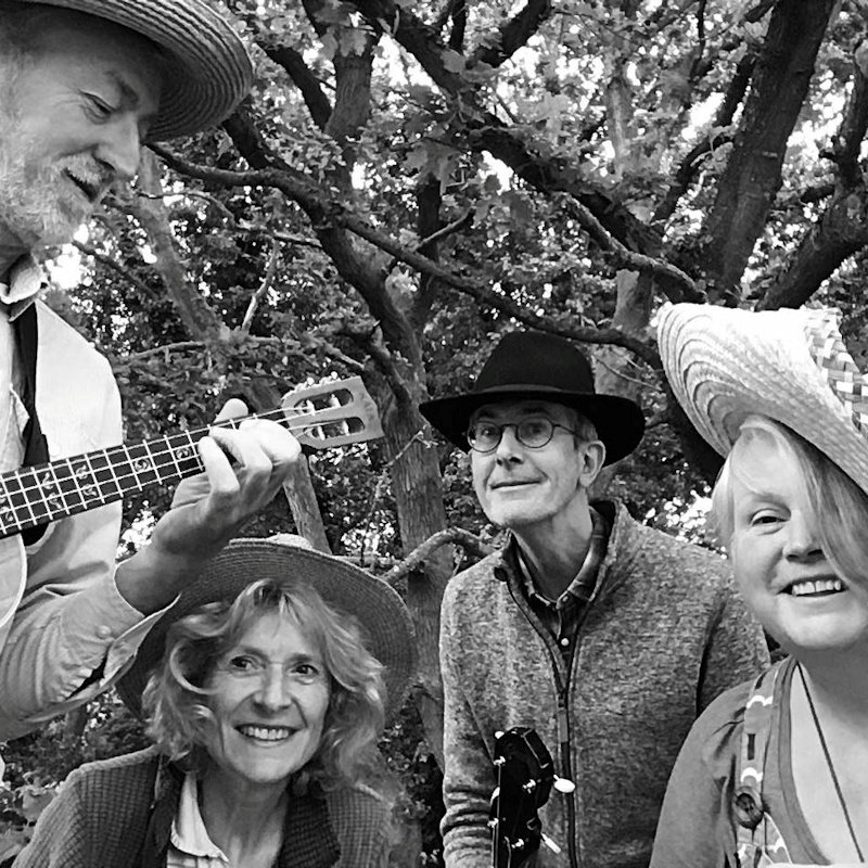 Dali's House - Deepdale Festival | 21st to 24th September 2023 - <p>Dali's House were thrown together to help a fellow musician who needed cover for some gigs and they found it such good fun, they decided to carry on ...</p>

<p>Playing a mix of originals and covers that fuse Bluegrass, Latin, Folk, Gospel, Blues, Reggae and Funk, they do enjoy harmony vocals with a nifty beat. Former 'Jelhi Wobble' members, Wendy (vocals/percussion) and John (vocals/guitar/baritone banjolele) blend with Fakenham Ukulele Band musical director Jenny (vocals/ukulele) and former 'Topham McCarty Band' bassist Andy (guitar & ukulele maestro) to produce and share some reet ol' groovy acoustic music.</p>
