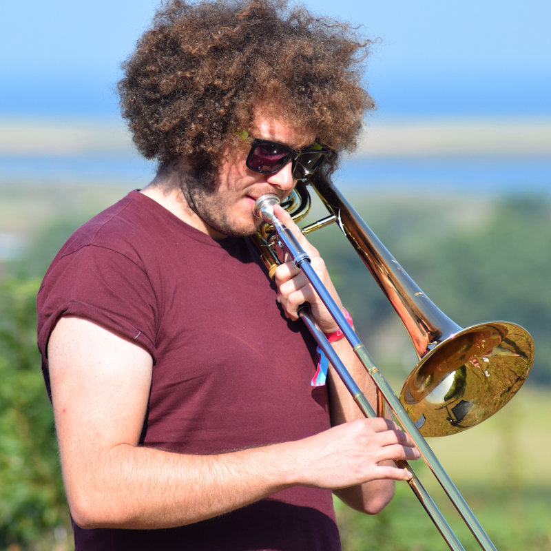 East Angles Brass - Sunday Session, Deepdale Camping & Rooms, Deepdale Farm, Burnham Deepdale, North Norfolk Coast, PE31 8DD | The live music programme at Deepdale Backpackers & Camping continues with a courtyard Sunday Session from the immensely talented East Angles Brass.  You may remember their incredible set in our field at Deepdale Festival 2017. | bluegrass, country, folk, hillbilly, deepdale, music, live, happiness, celebration, north norfolk coast, activities, good, feelings, roaring, fire, foraging, walking, cycling, running, wildlife, nature