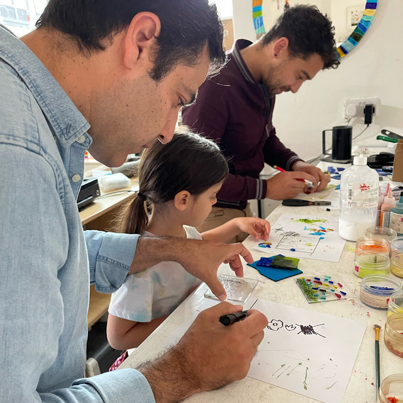 Taster Fused Glass Workshops | Taster Workshops, A great introduction into the processes of Fused Glass. Ages 11+ recommended | Driftwood Glass Studio, Dalegate Market, Burnham Deepdale, North Norfolk Coast