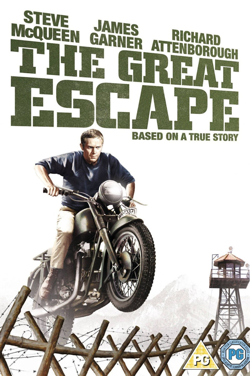 2nd Feature of Friday Film Night, The Great Escape - Deepdale 1940s Weekend | 11th to 13th May 2018 | Deepdale's celebration of VE Day with a step back in time to the stylish 1940s
